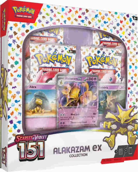 Scarlet & Violet 151 Alakazam Ex box